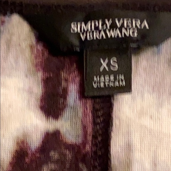 Simply Vera Vera Wang Crinkle Tee - Picture 4 of 8